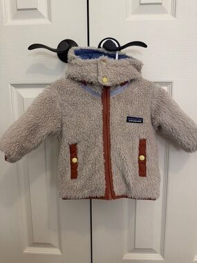 Patagonia Baby Reversible Tribbles Sherpa Jacket